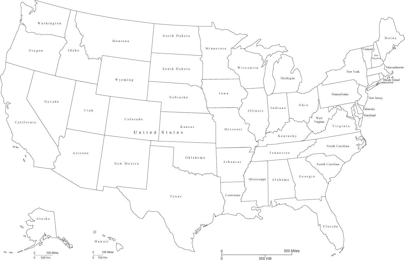 united states vector